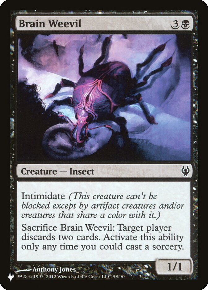 Brain Weevil - carta Magic The Gathering