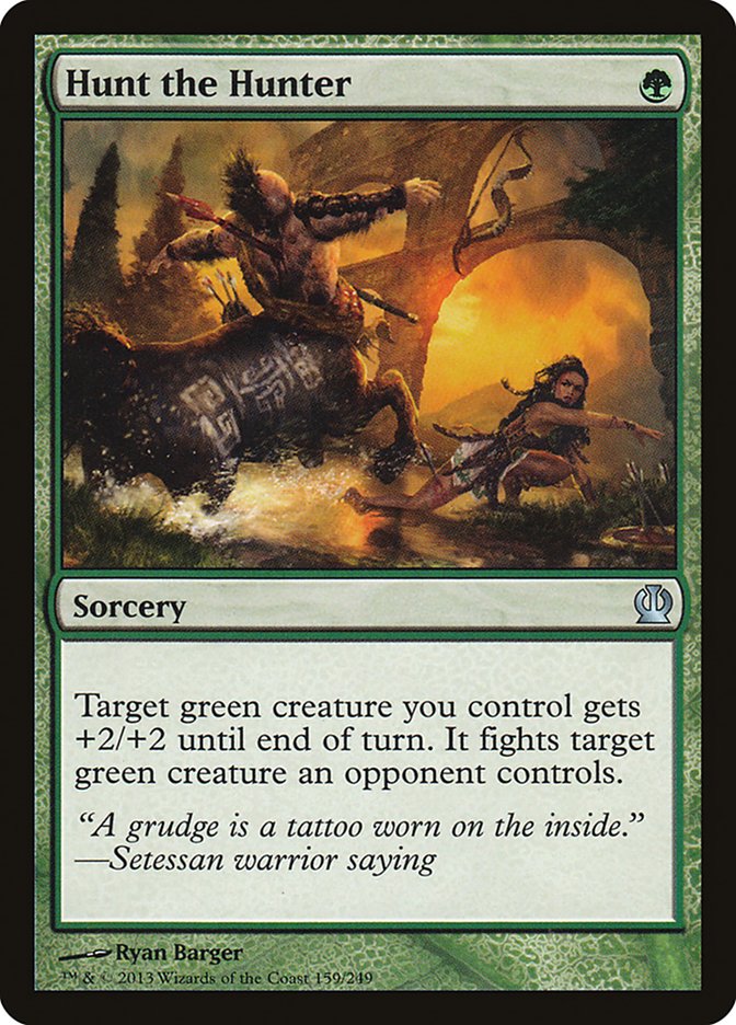 Hunt the Hunter - carta Magic The Gathering