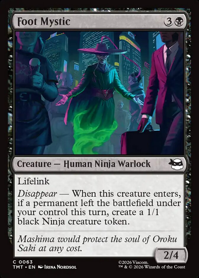 Foot Mystic - carta Magic The Gathering