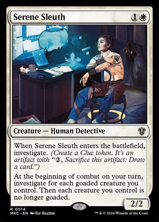 Serene Sleuth - carta Magic The Gathering