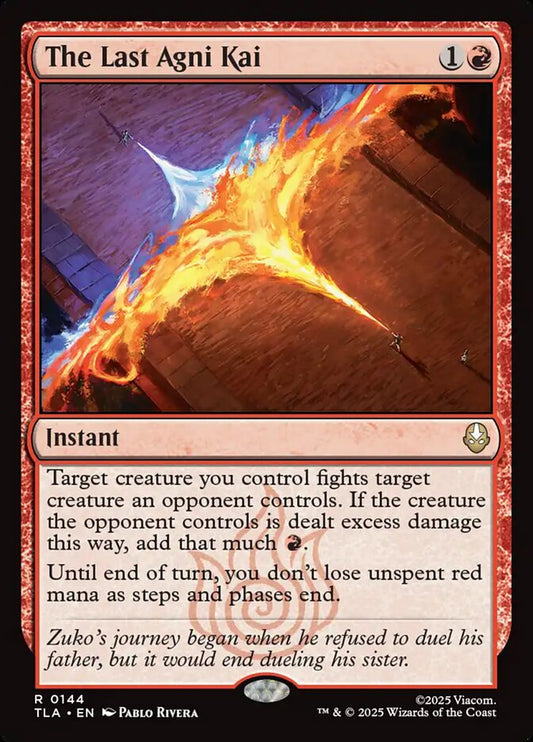 The Last Agni Kai - TLA-144-NF-UNI