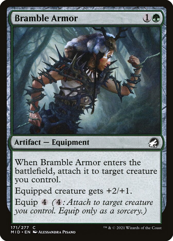 Bramble Armor - carta Magic The Gathering