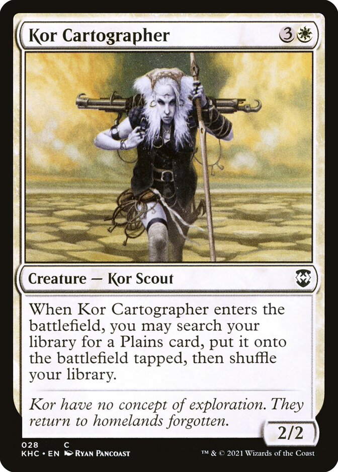 Kor Cartographer - carta Magic The Gathering
