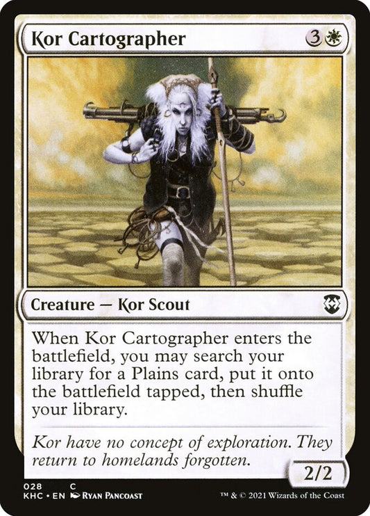 Kor Cartographer - carta Magic The Gathering