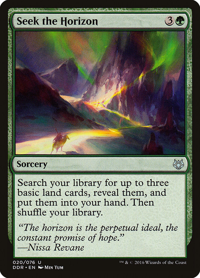 Seek the Horizon - carta Magic The Gathering