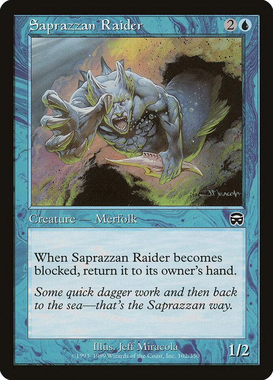 Saprazzan Raider - carta Magic The Gathering