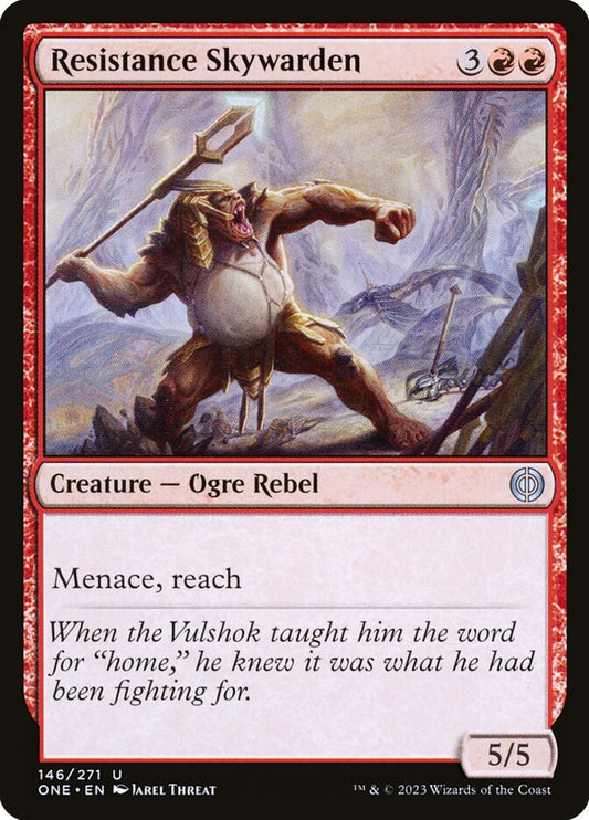 Resistance Skywarden - carta Magic The Gathering
