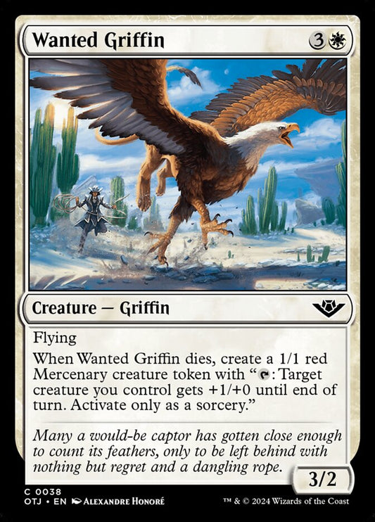 Wanted Griffin - carta Magic The Gathering