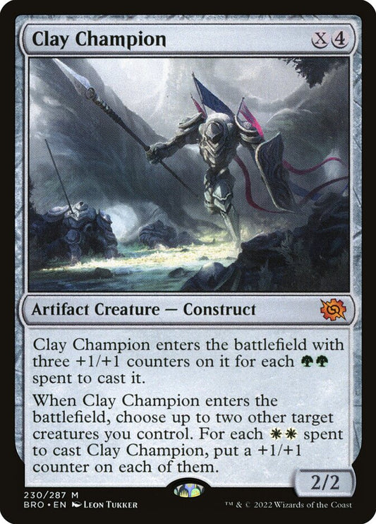 Clay Champion - carta Magic The Gathering