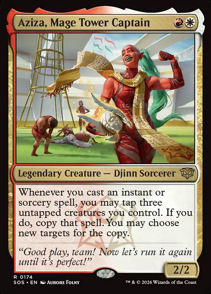 Aziza, Mage Tower Captain - carta Magic The Gathering