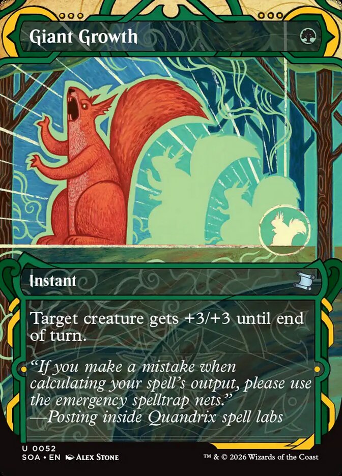 Giant Growth - carta Magic The Gathering