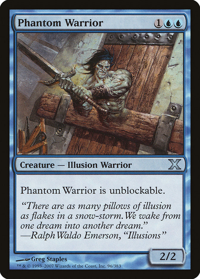 Phantom Warrior - carta Magic The Gathering