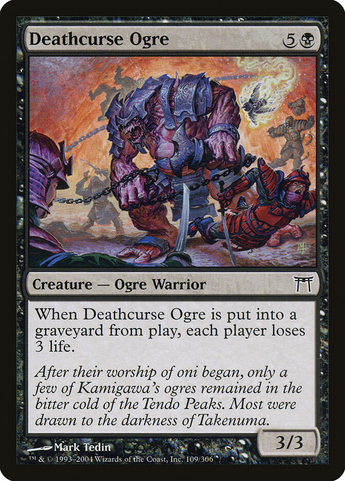 Deathcurse Ogre - carta Magic The Gathering