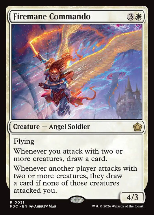 Firemane Commando - carta Magic The Gathering