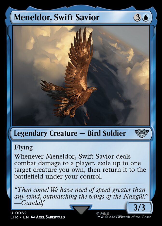 Meneldor, Swift Savior - carta Magic The Gathering