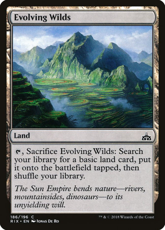 Evolving Wilds - RIX-186-NF-STD