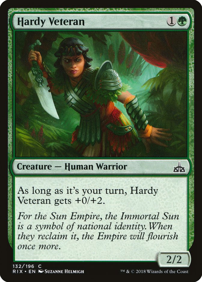 Hardy Veteran - RIX-132-NF-STD