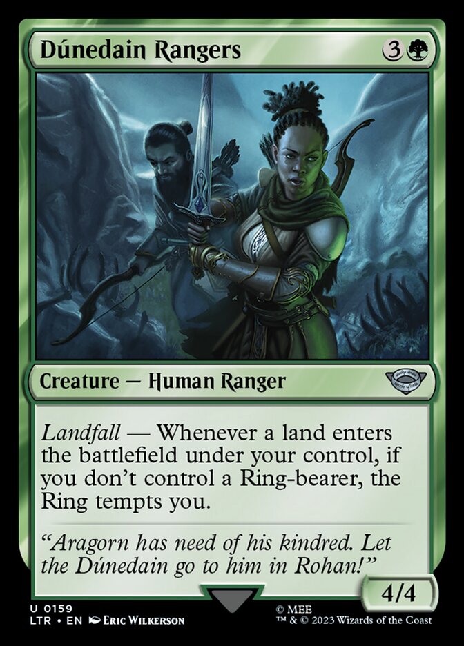 Dúnedain Rangers - carta Magic The Gathering