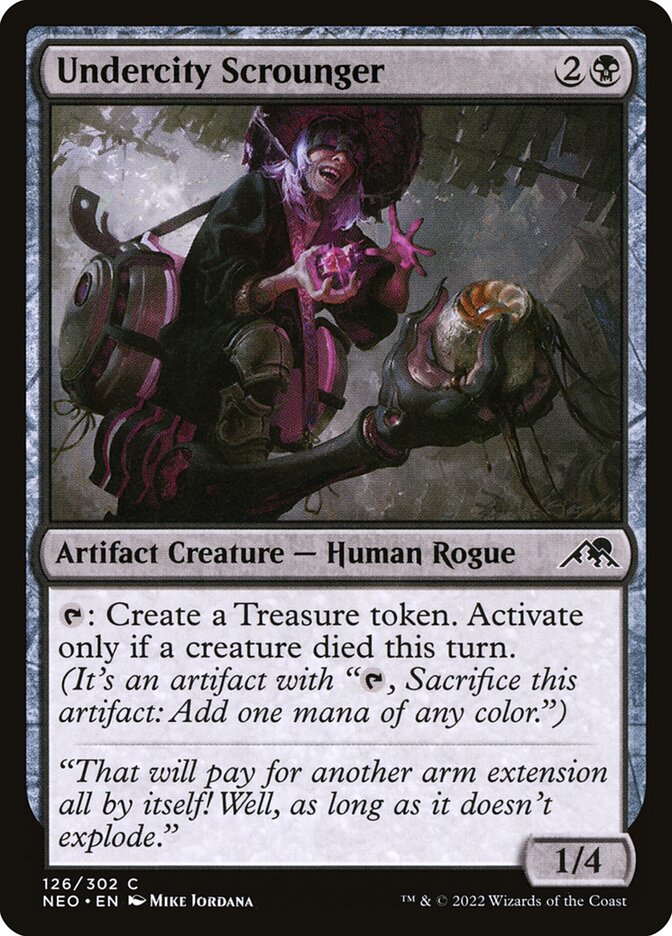 Undercity Scrounger - carta Magic The Gathering