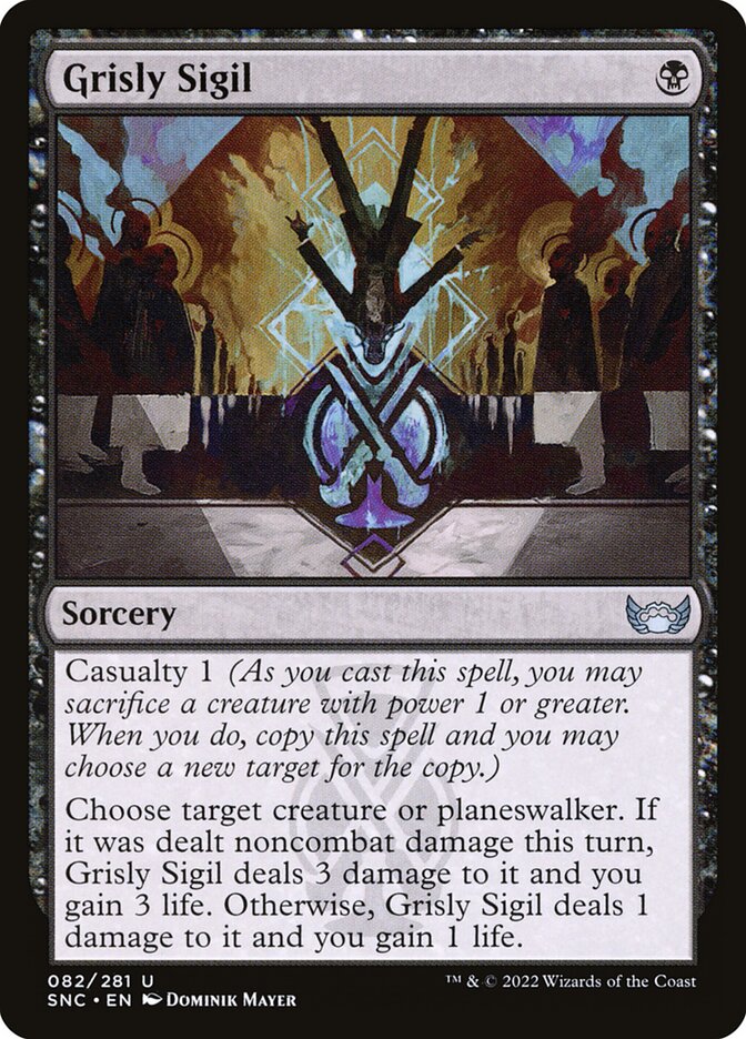 Grisly Sigil - carta Magic The Gathering