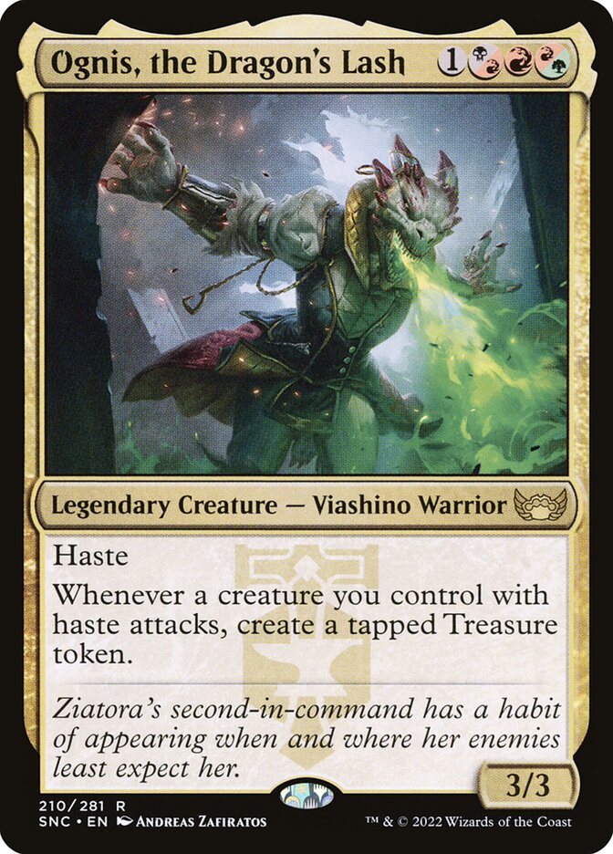Ognis, the Dragon's Lash - carta Magic The Gathering