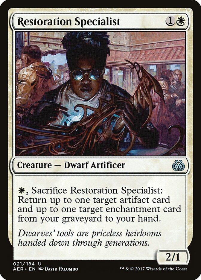 Restoration Specialist - carta Magic The Gathering