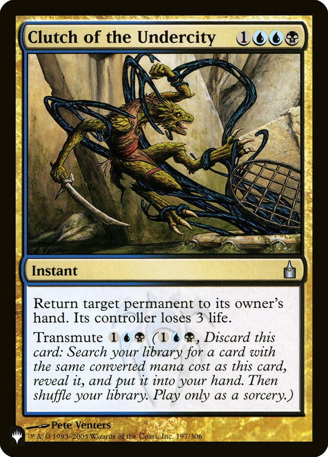 Clutch of the Undercity - carta Magic The Gathering