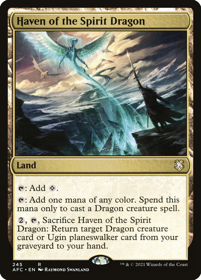 Haven of the Spirit Dragon - carta Magic The Gathering