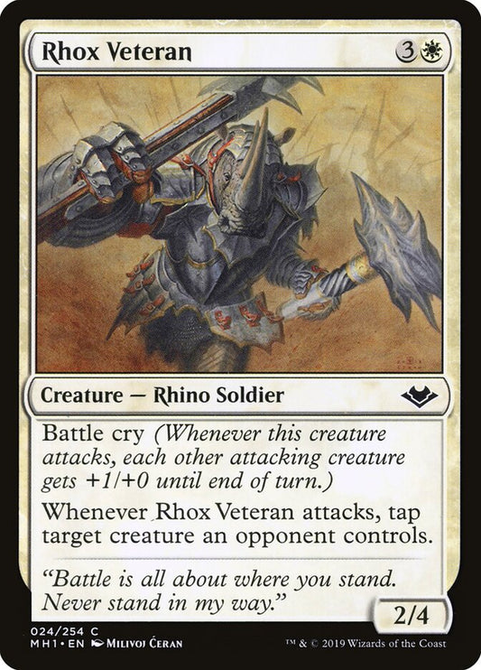 Rhox Veteran - carta Magic The Gathering