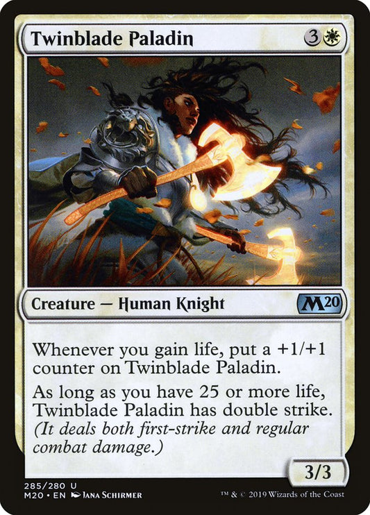 Twinblade Paladin - M20-285-NF-PWD