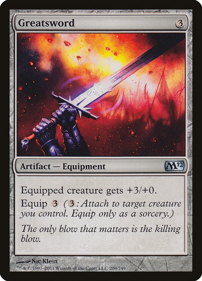 Greatsword - carta Magic The Gathering