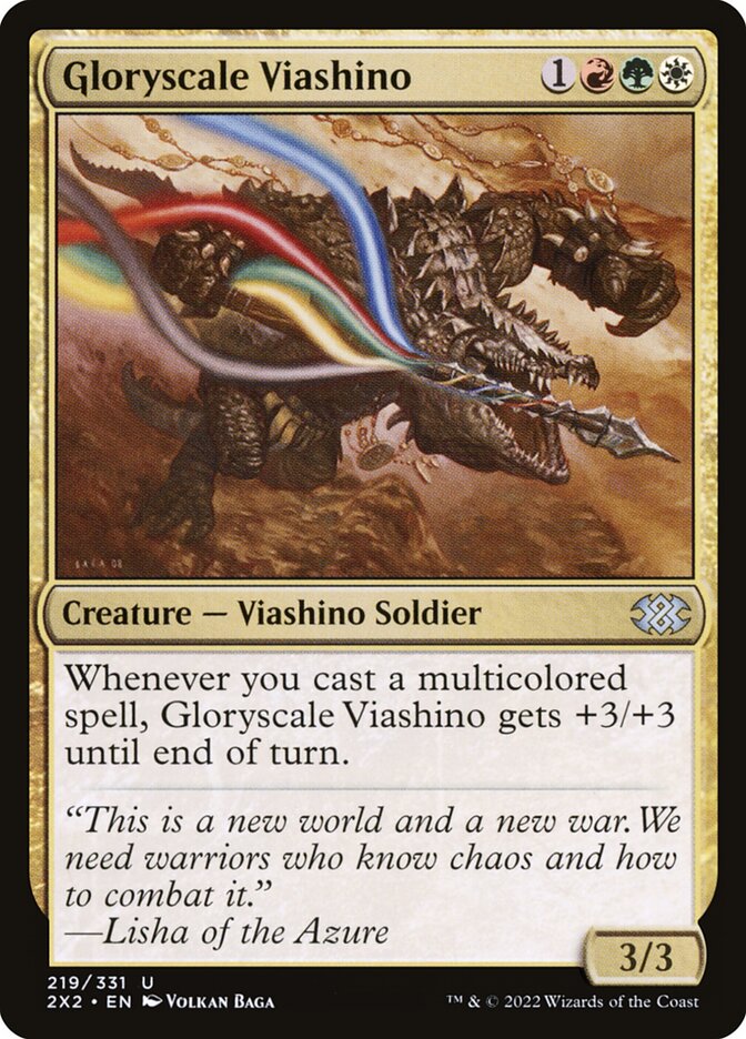 Gloryscale Viashino - carta Magic The Gathering