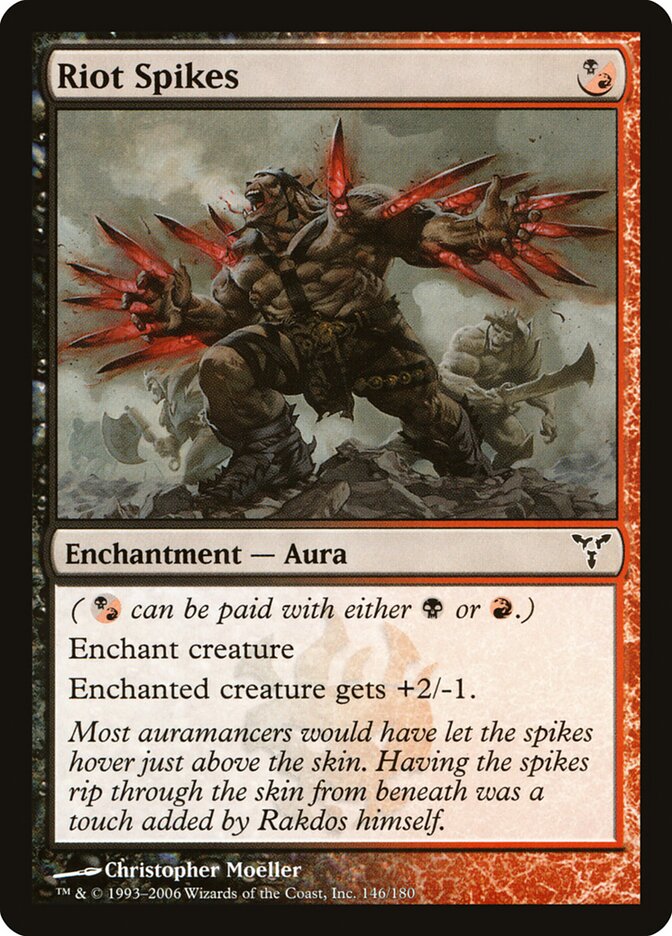 Riot Spikes - carta Magic The Gathering