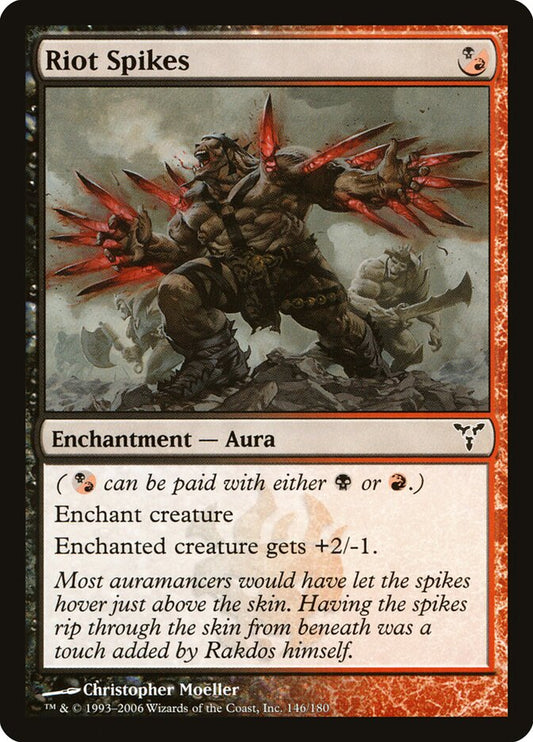 Riot Spikes - carta Magic The Gathering