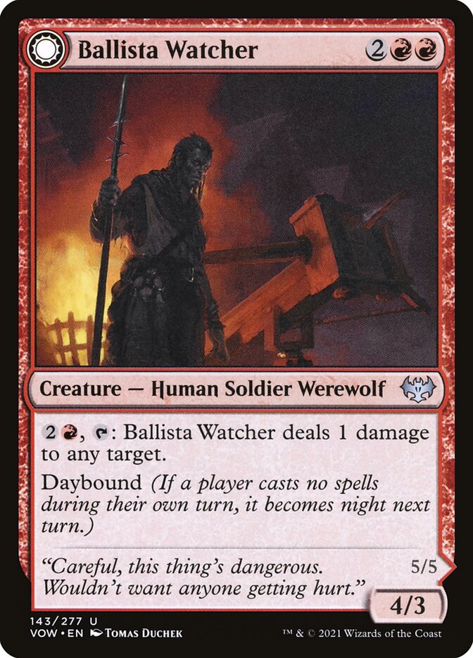Ballista Watcher - carta Magic The Gathering