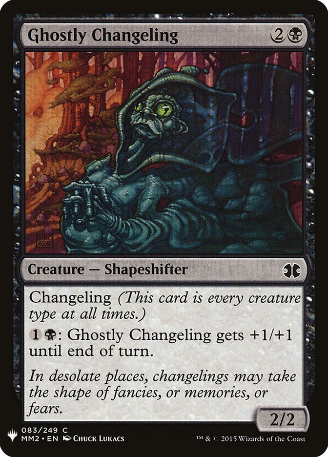 Ghostly Changeling - carta Magic The Gathering