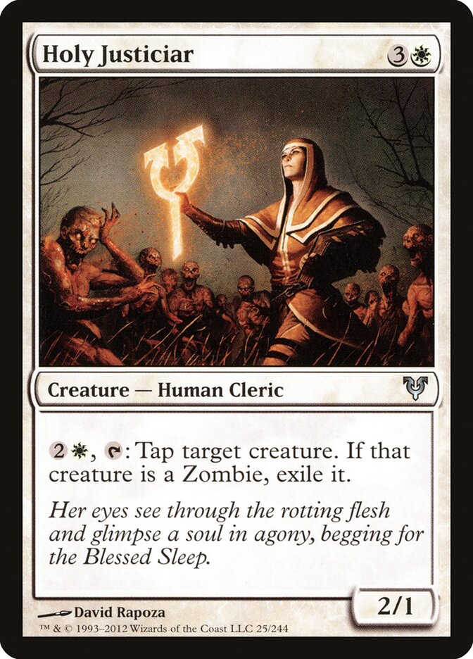 Holy Justiciar - carta Magic The Gathering