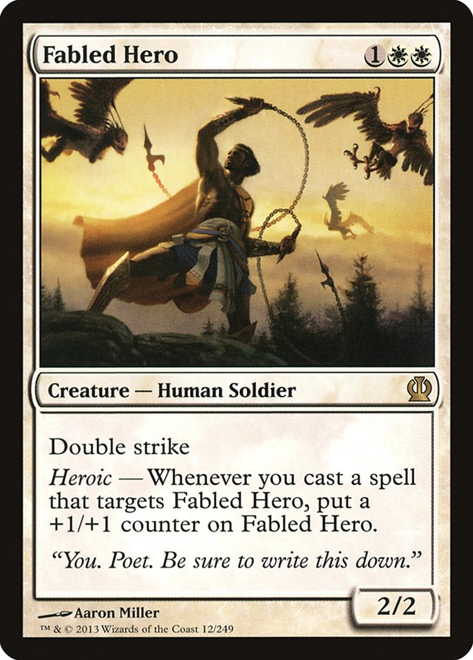 Fabled Hero - THS-012-NF-STD