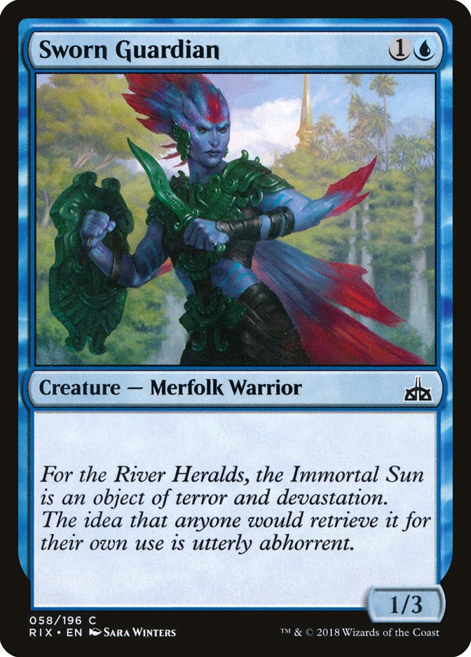 Sworn Guardian - RIX-058-NF-STD