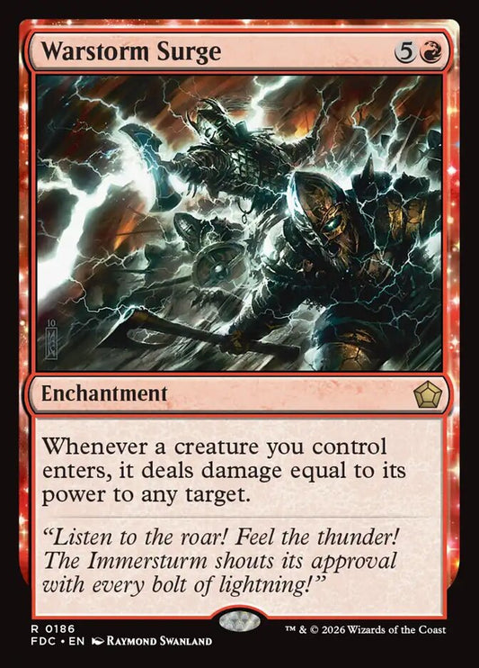 Warstorm Surge - carta Magic The Gathering