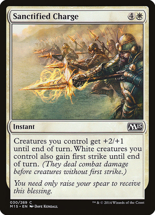 Sanctified Charge - M15-030-NF-STD