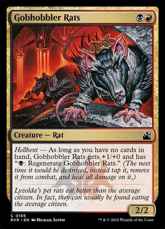 Gobhobbler Rats - RVR-185-NF-STD