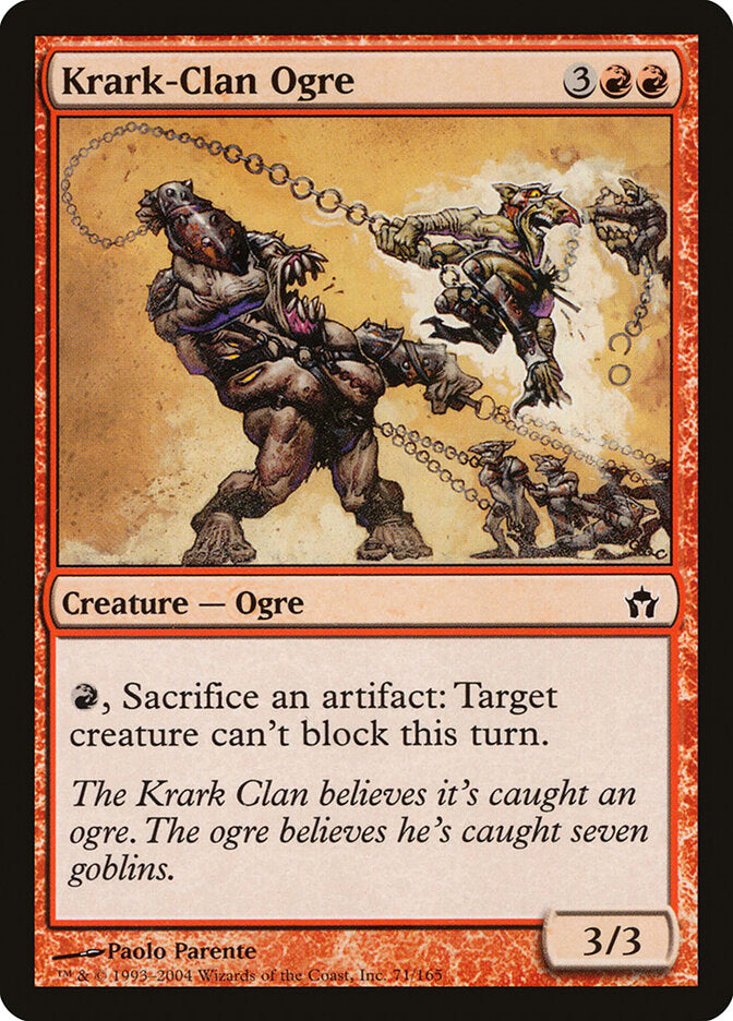 Krark-Clan Ogre - carta Magic The Gathering