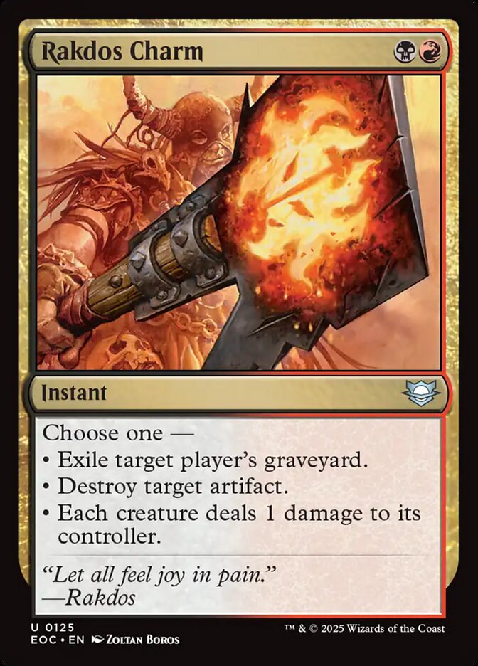 Rakdos Charm - carta Magic The Gathering