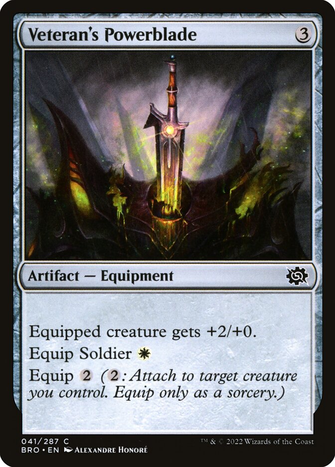 Veteran's Powerblade - BRO-041-NF-STD