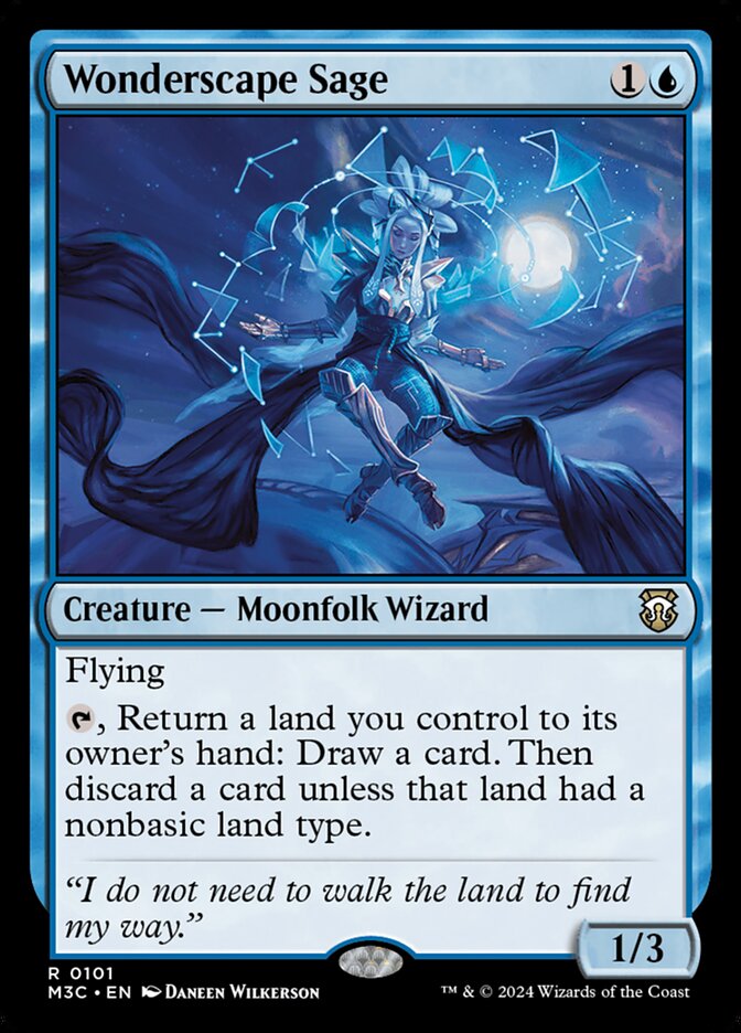 Wonderscape Sage - carta Magic The Gathering