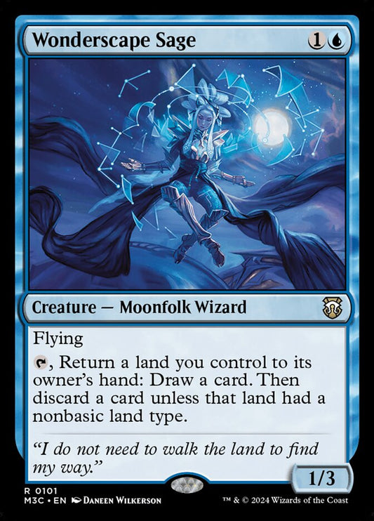 Wonderscape Sage - carta Magic The Gathering