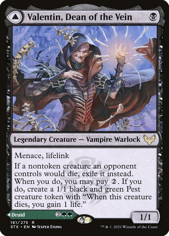 Valentin, Dean of the Vein - carta Magic The Gathering