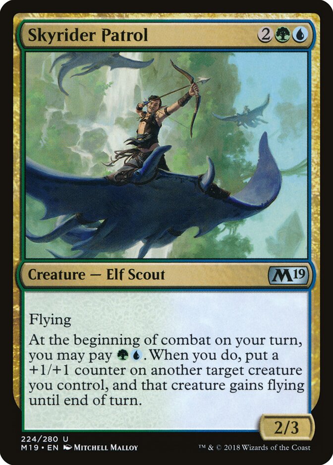 Skyrider Patrol - carta Magic The Gathering