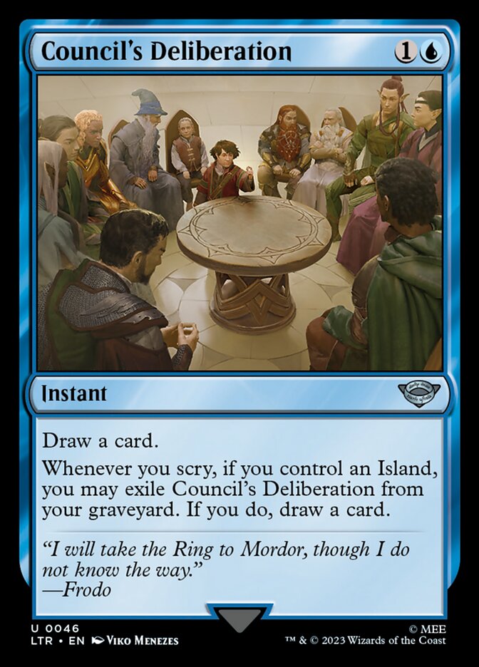 Council's Deliberation - carta Magic The Gathering